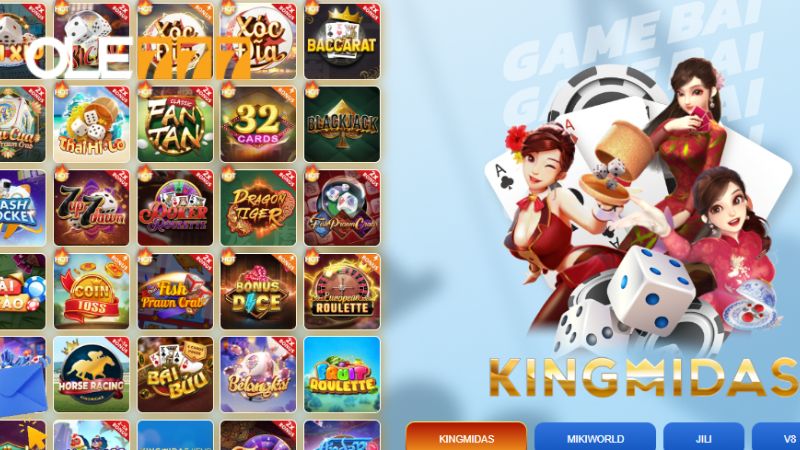 Kho game đồ sộ trên app Ole777